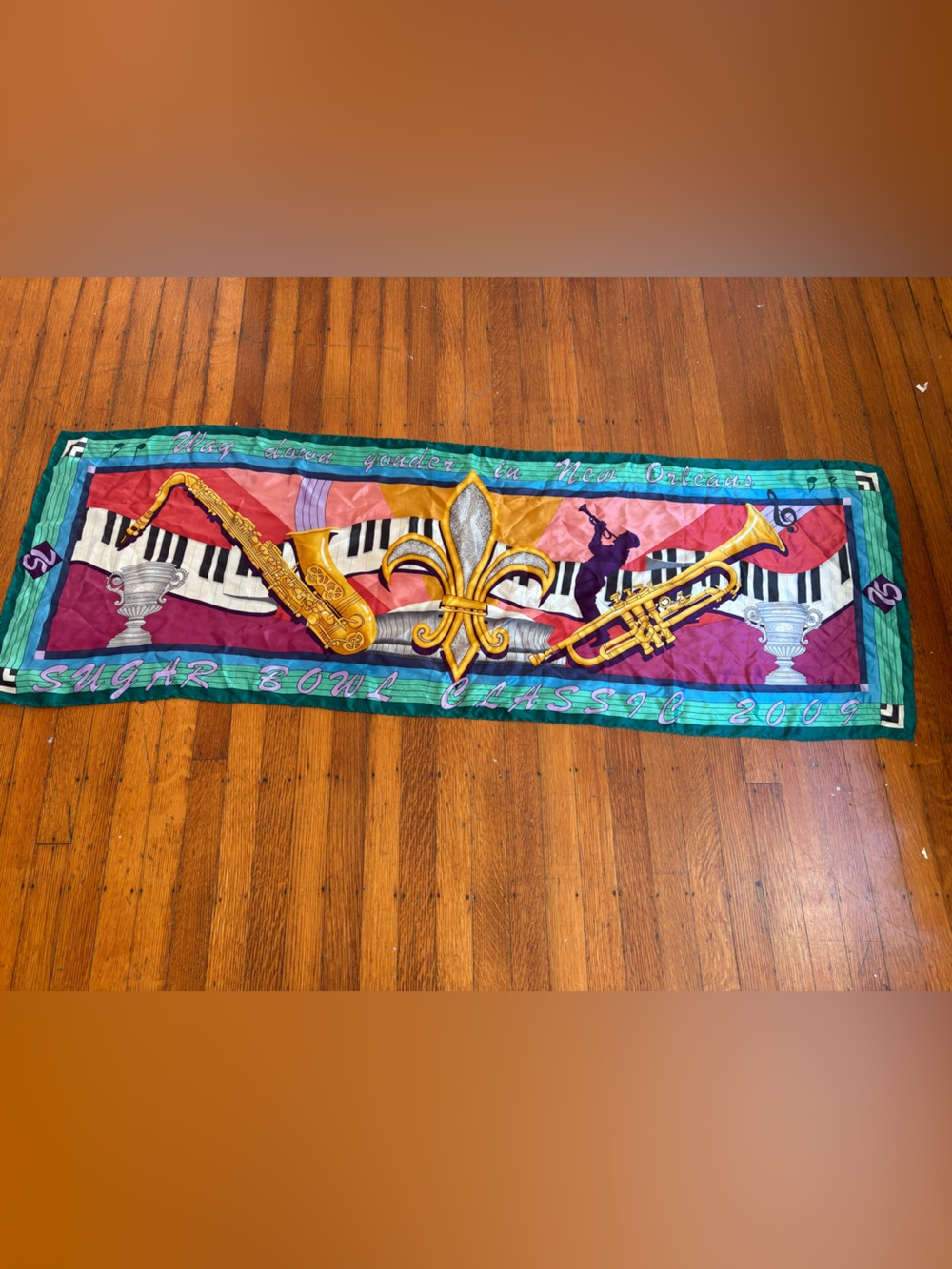 Sugar Bowl 2009 New Orleans Scarf